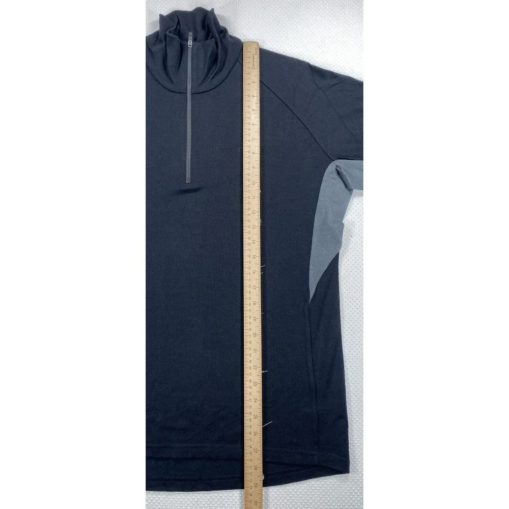 Icebreaker Men's Slim Large‎ Bodyfit 260 Midweight 1/4 Zip 100% Merino Brand New